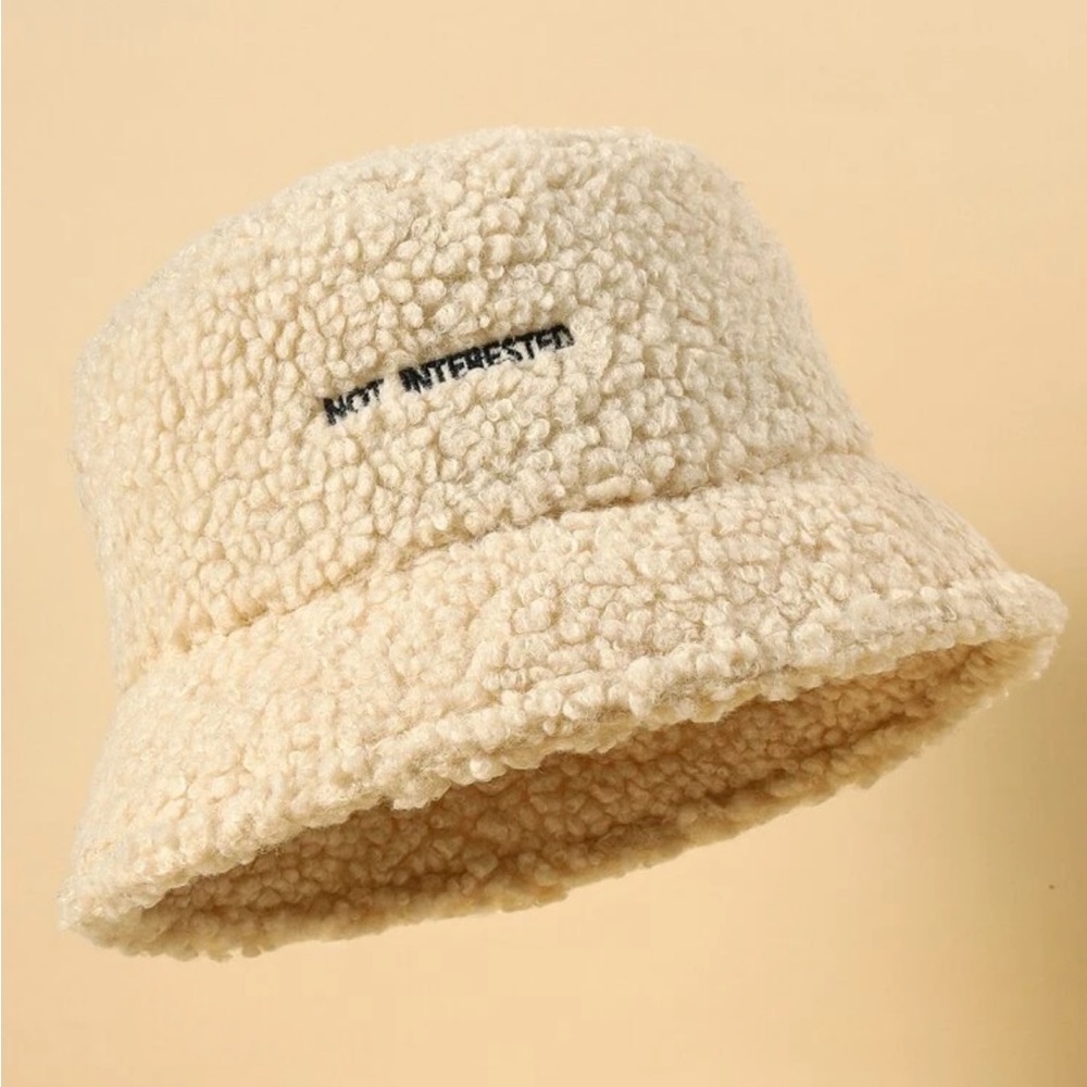 “Not Interested” Bucket Hat